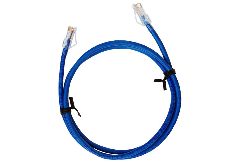 ATEN 2m CAT 5E Shielded Ethernet Patch Cable, Blue
