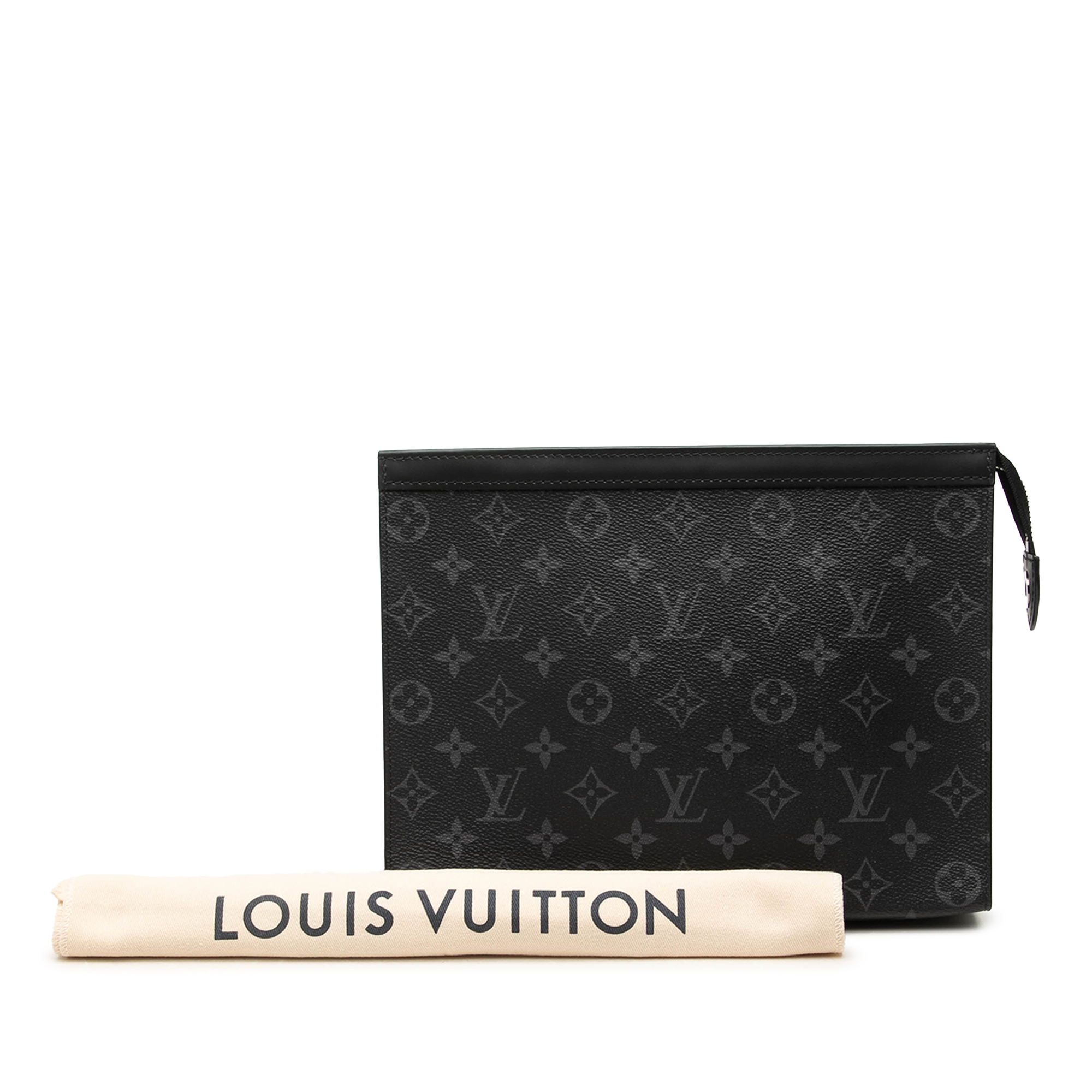 Pre-Loved Louis Vuitton Monogram Eclipse Pochette Voyage Mm