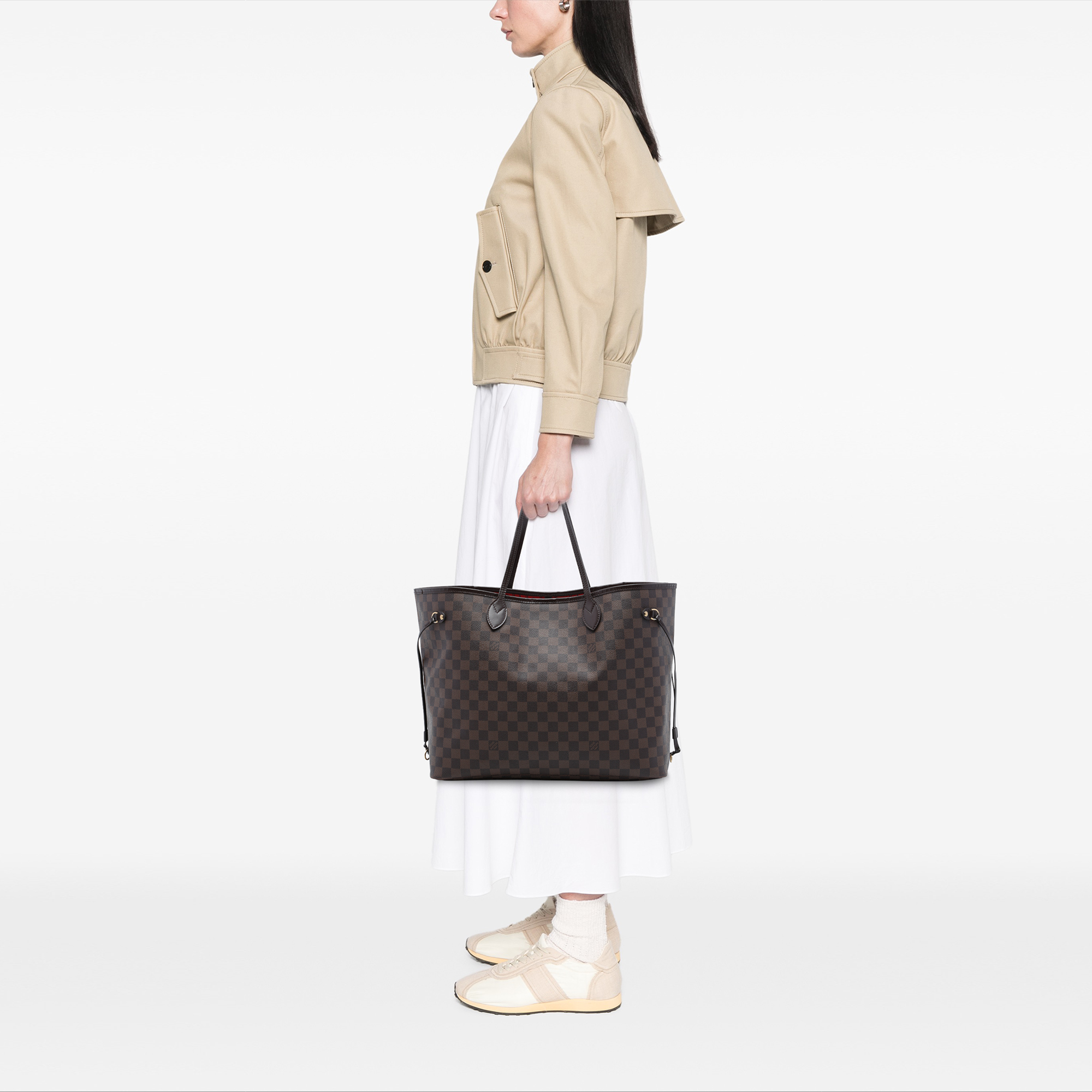 Louis Vuitton Damier Ebene Neverfull Gm