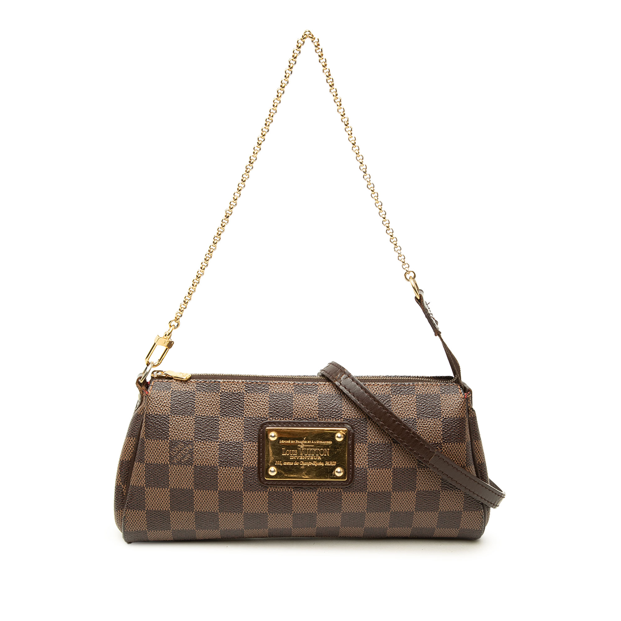 Pre-Loved Louis Vuitton Damier Ebene Eva Handbag