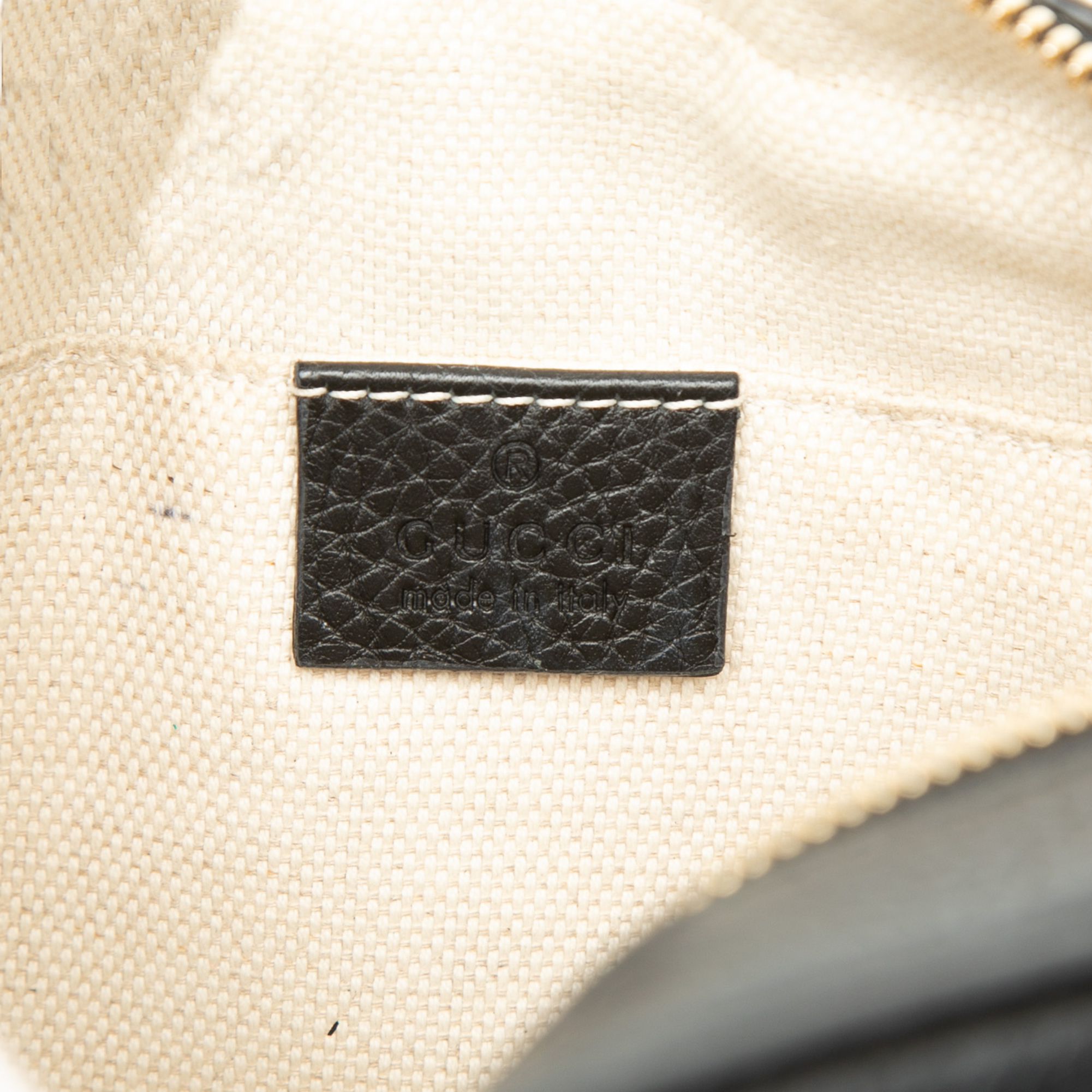 Pre-Loved Gucci Soho Disco Crossbody Bag, Black Calfskin