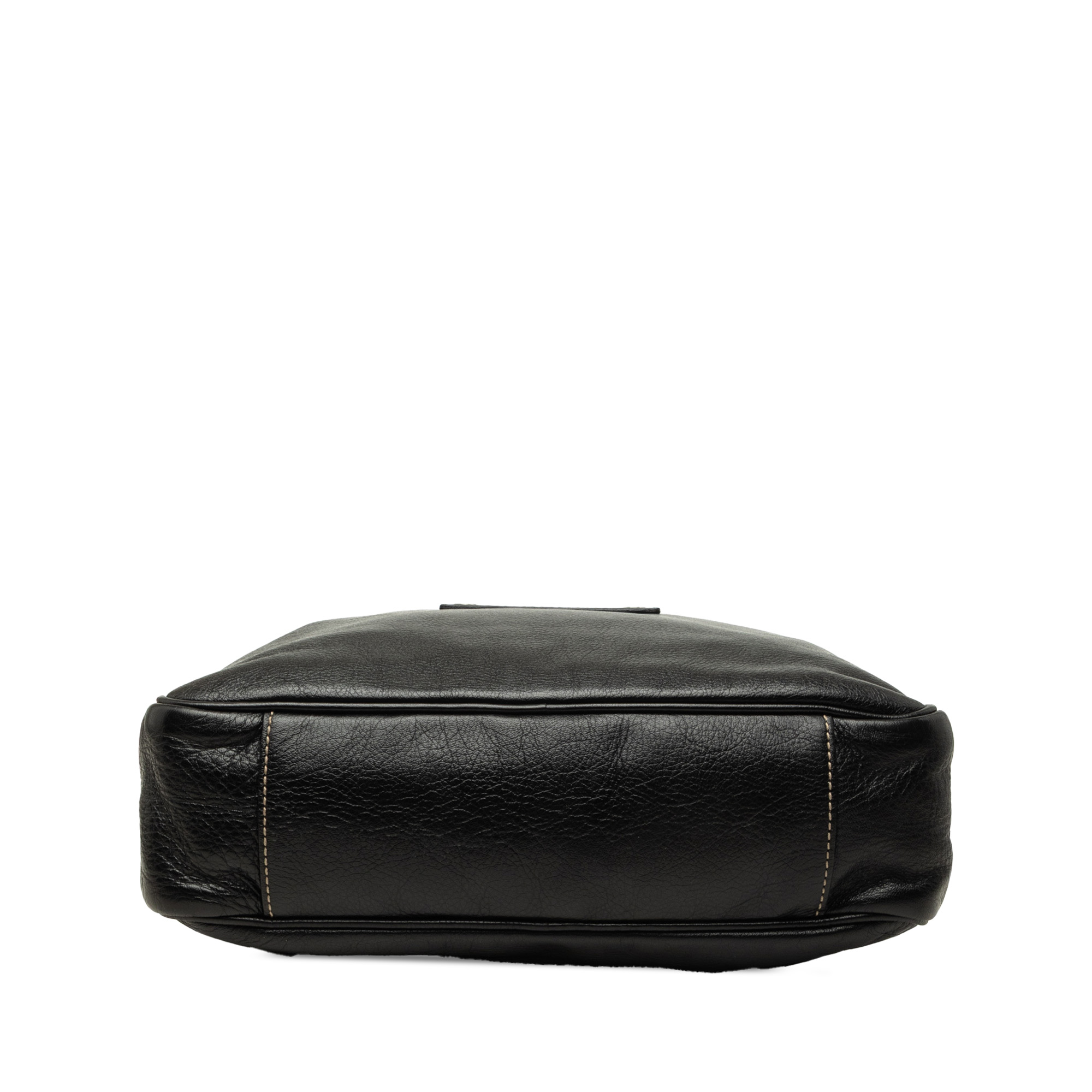 Pre-Loved Gucci Black Calfskin Crossbody Bag