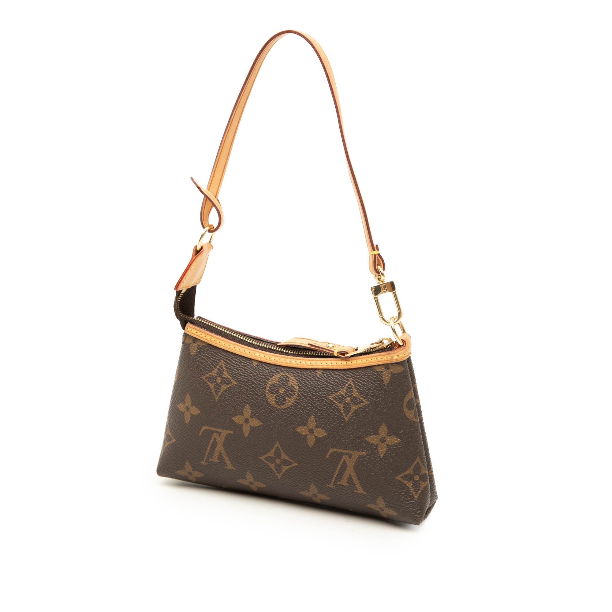 Pre-Loved Louis Vuitton Monogram Mini Delightful Pochette, Brown