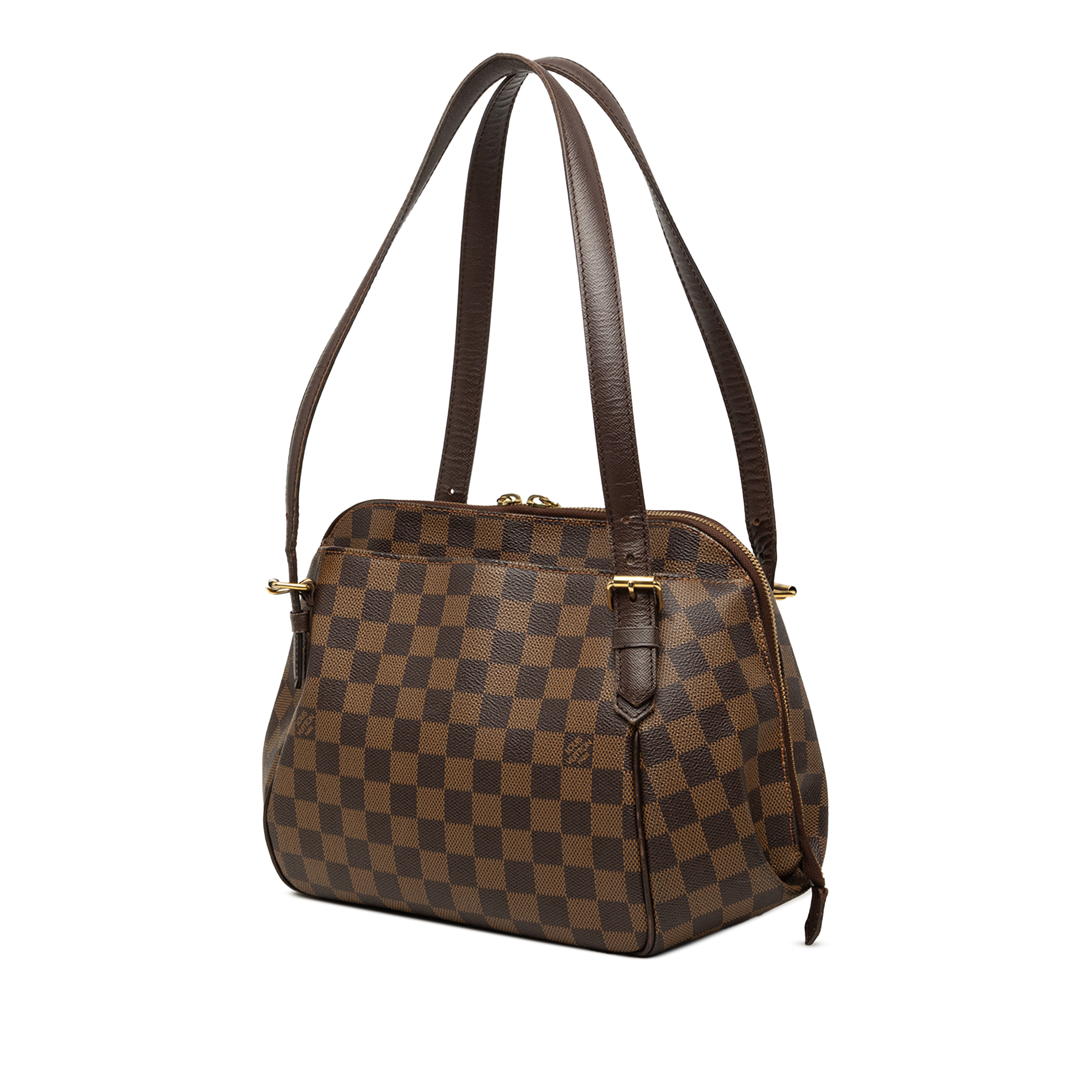 Pre-Loved Louis Vuitton Damier Ebene Belem MM Shoulder Bag