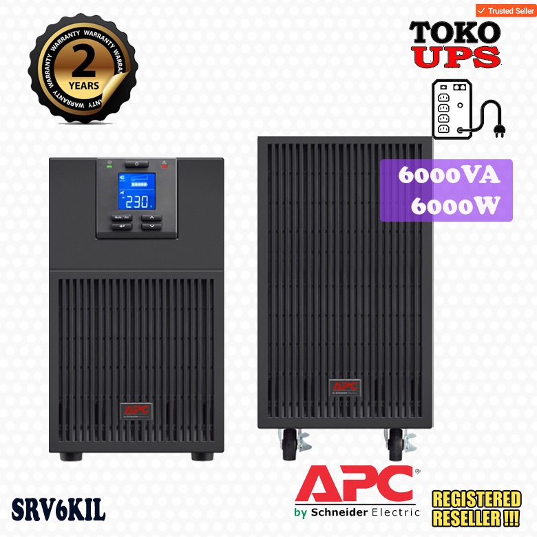 APC Easy UPS SRV 6000VA 230V with External Battery Pack SRV6KIL