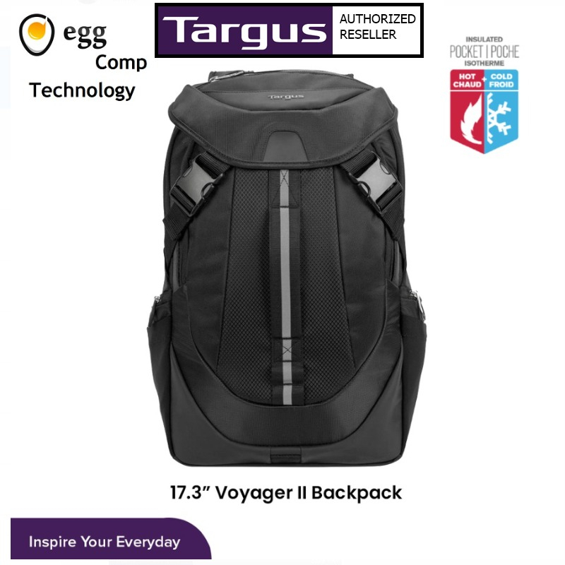 Targus 17" Voyager EXP Backpack Black TBB664GL