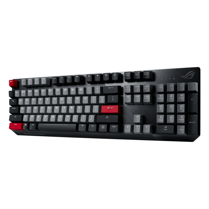 ASUS ROG STRIX SCOPE PBT MECHANICAL KEYBOARD RED 90MP01G0-B0UA00
