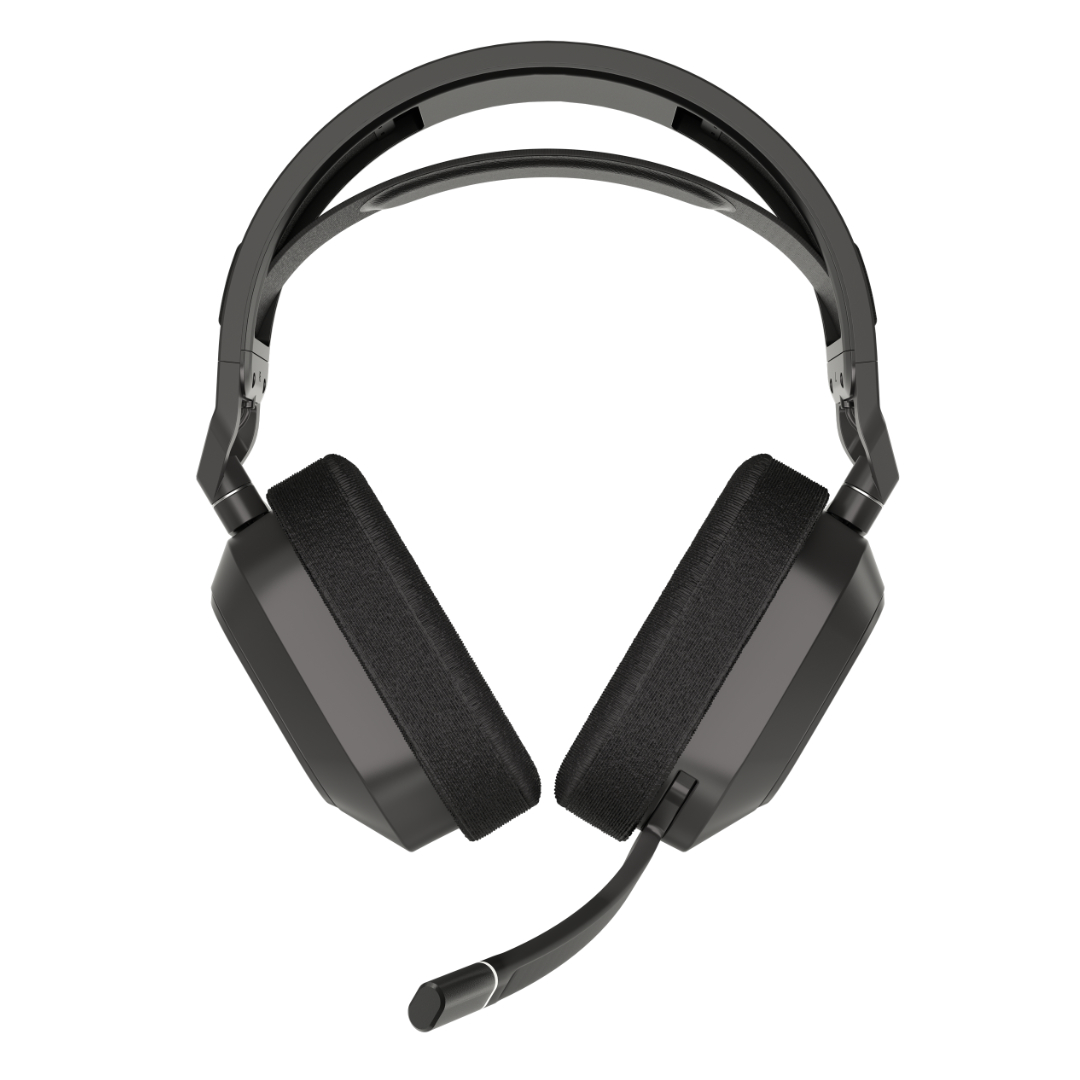 Corsair HS80 MAX Wireless Premium Gaming Headset with Spatial Audio - Carbon