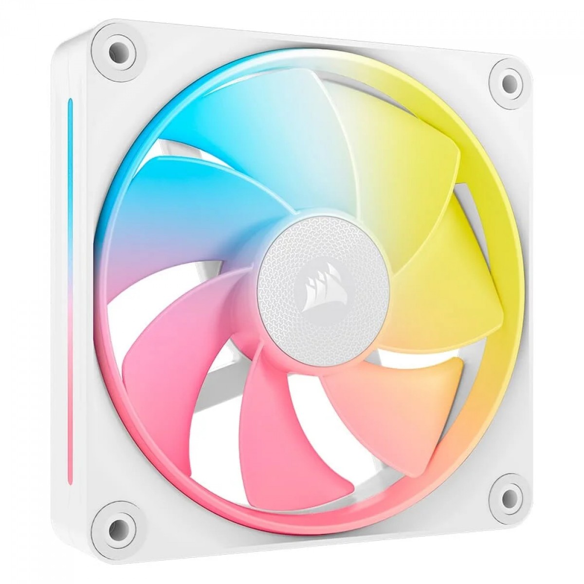 CORSAIR iCUE LINK LX140-R RGB 140mm PWM Reverse Fan Single Pack - White CS-CO-9051055-WW