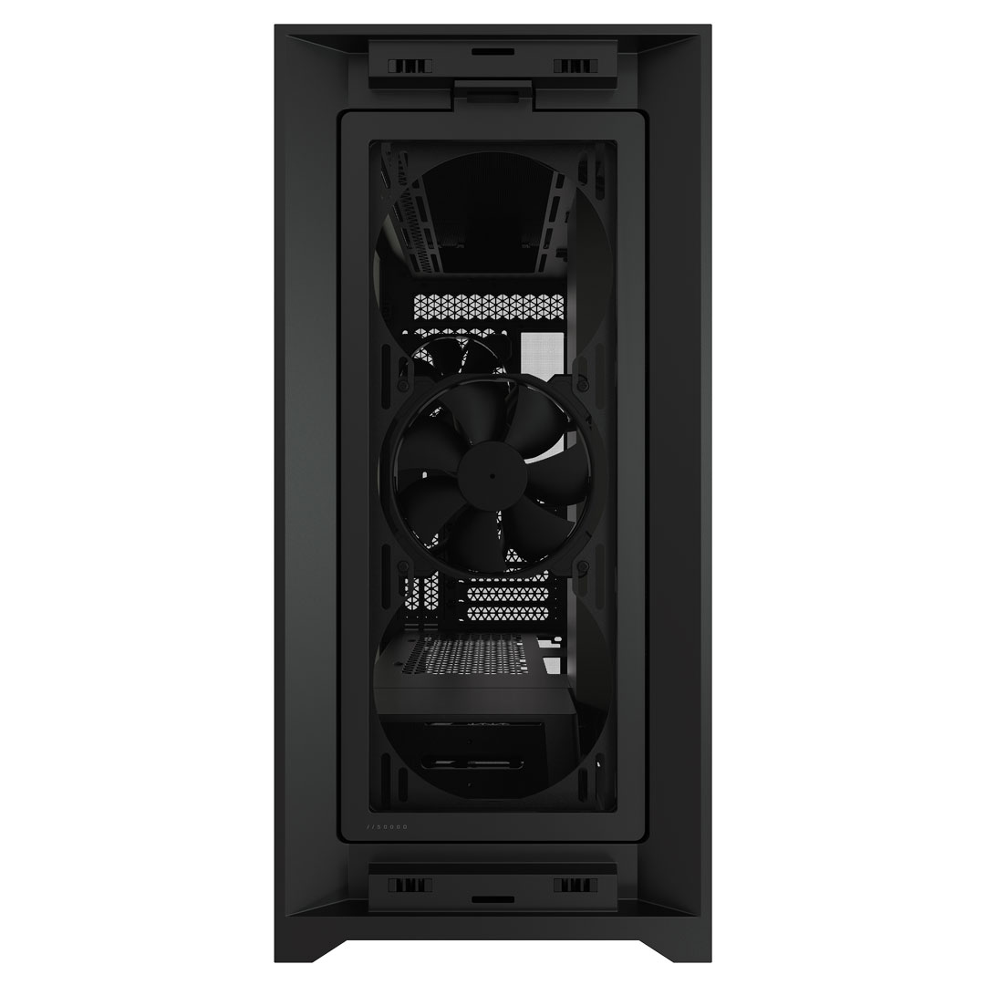 Corsair 5000D Tempered Glass Mid-Tower ATX PC Case — Black - CC-9011208