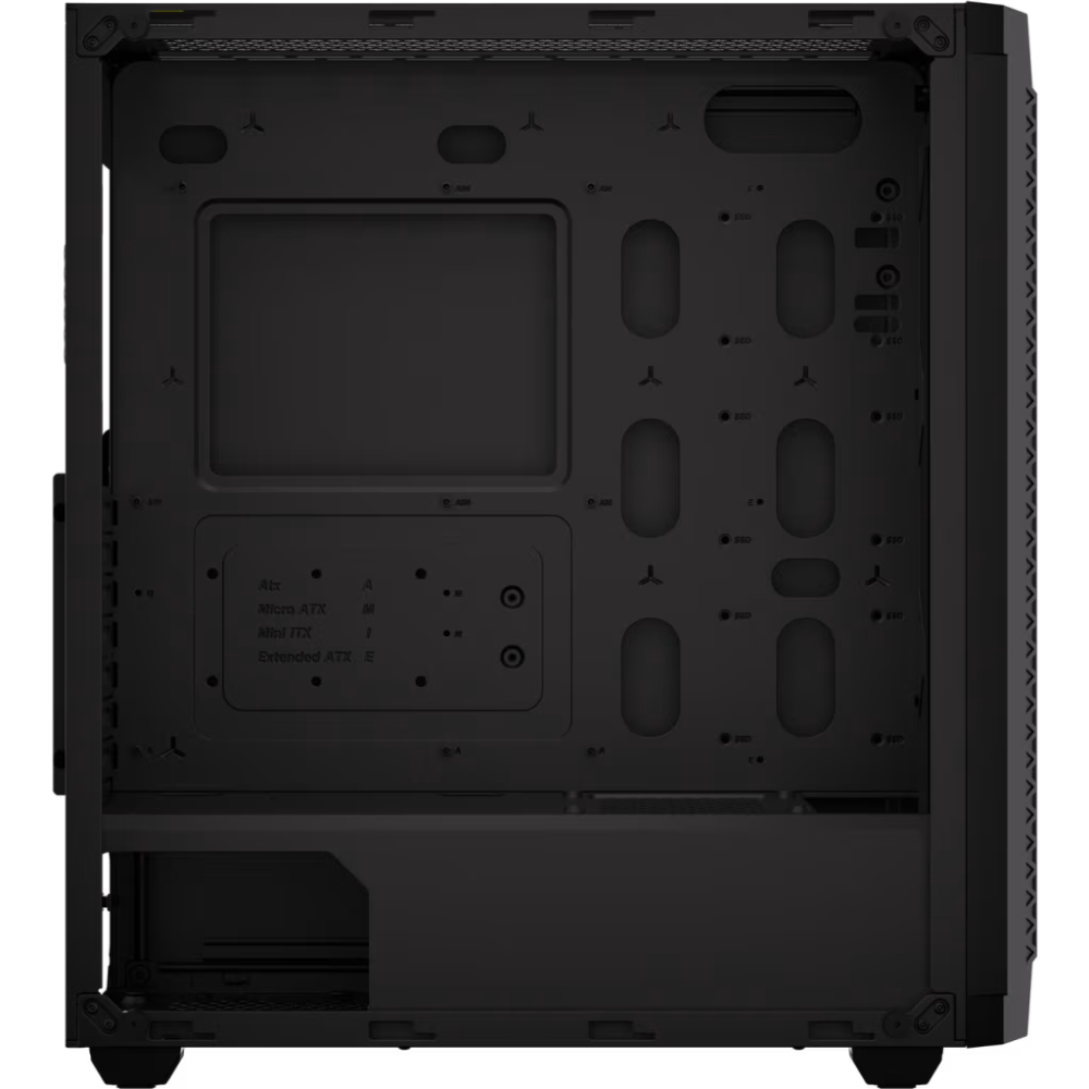 CORSAIR 480T AIRFLOW TEMPERED GLASS MID-TOWER CASE BLACK CC-9011271-WW