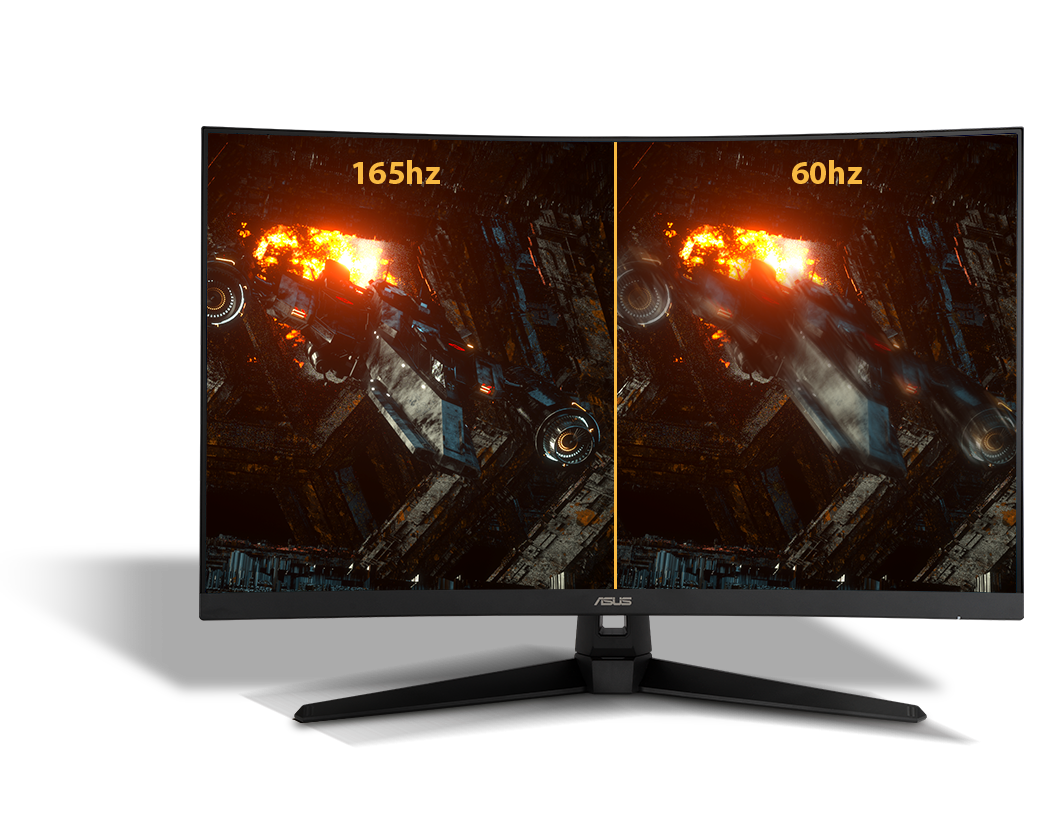 ASUS TUF Gaming VG32VQ1B is a 31.5-inch curved QHD gaming monitor
