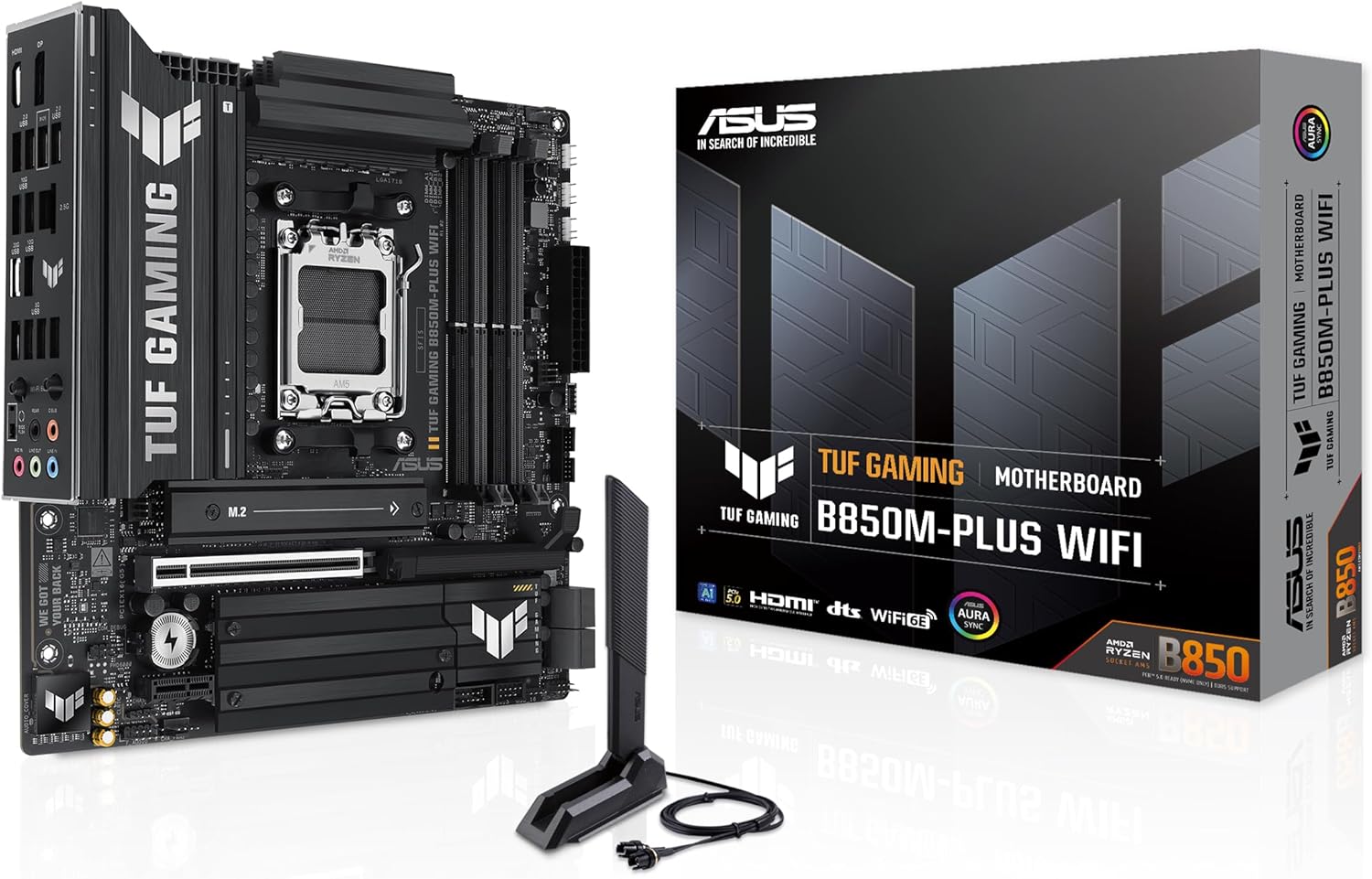ASUS TUF GAMING B850M-PLUS WIFI motherboard