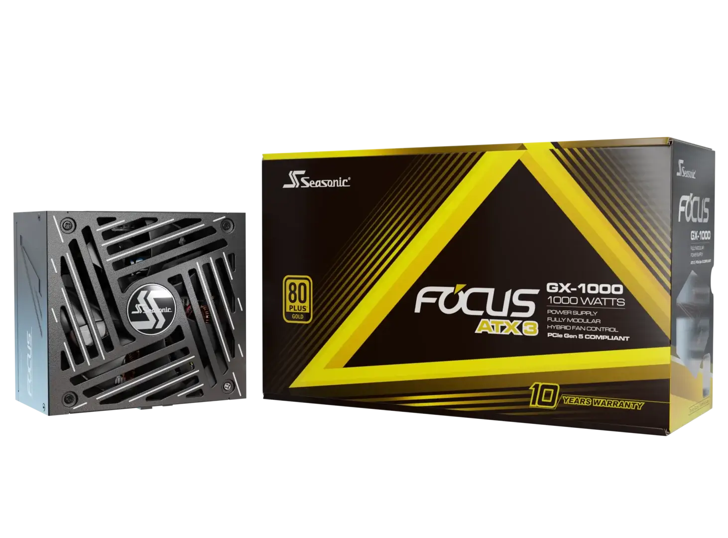Seasonic FOCUS GX ATX 3 1000W 80+ Gold Fully Modular Power Supply