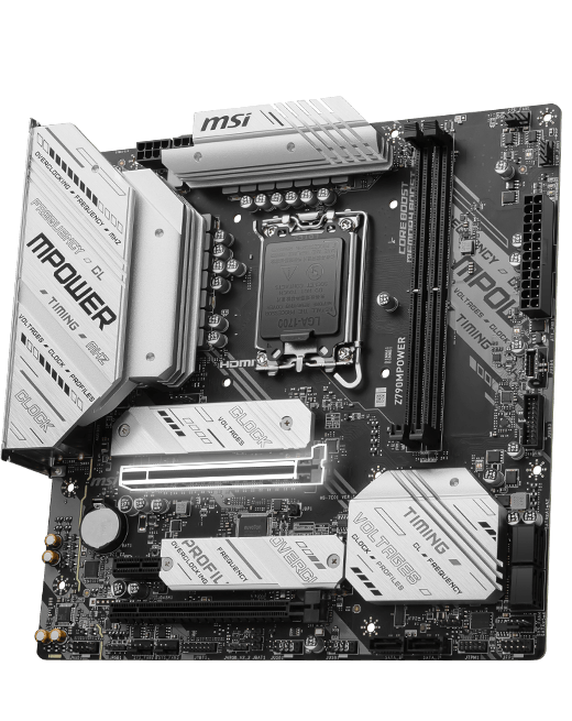 MSZ790MPOWER m-ATX MOTHERBOARD - D5