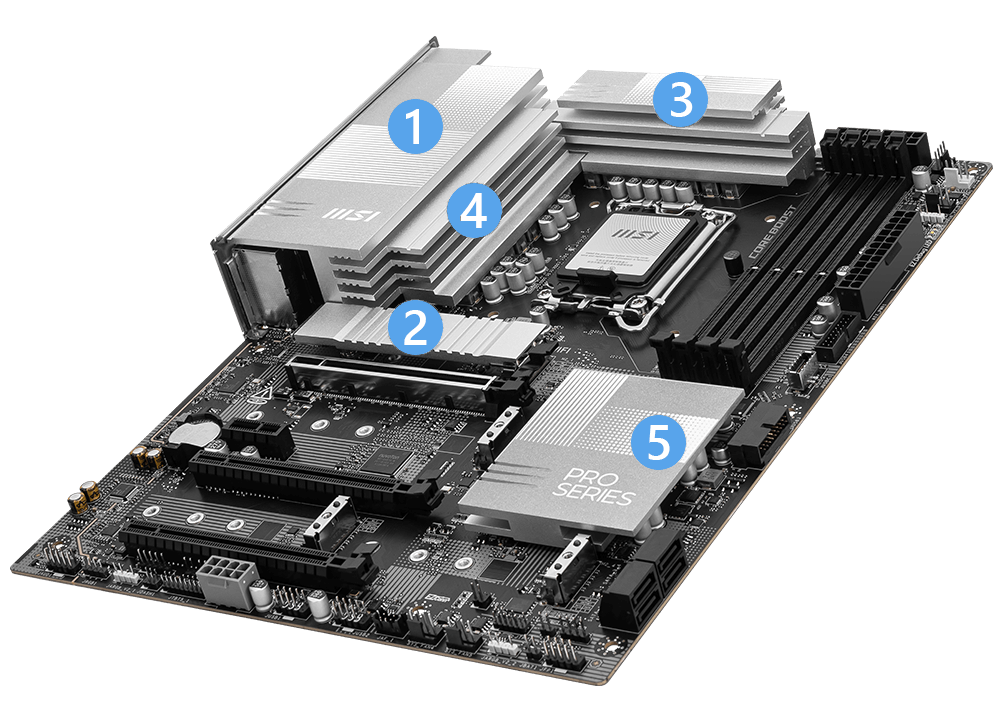 MSI PRO Z890-P WIFI ATX MOTHERBOARD - D5