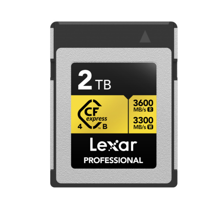 Lexar Professional GOLD CFexpress™ 4.0 Type B 2TB (3600MB/s)