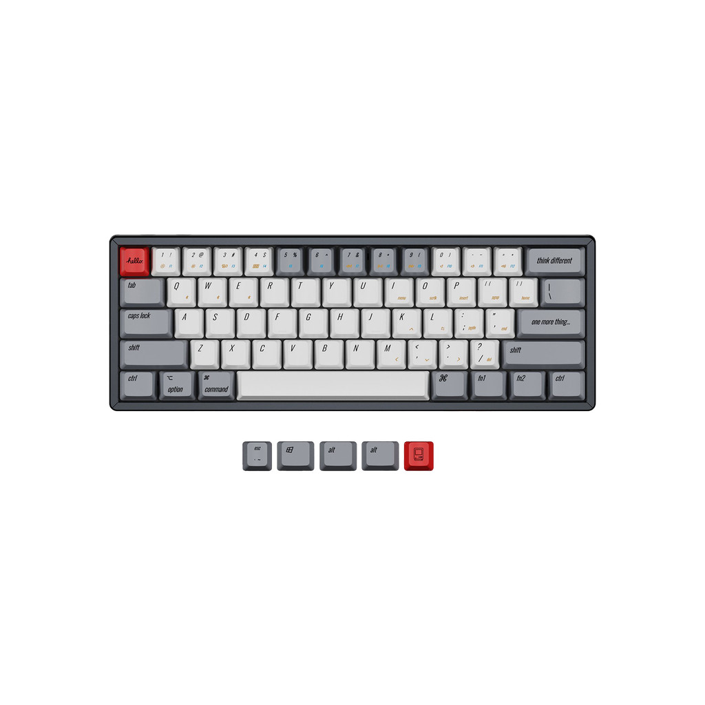 Keychron K12 OEM Profile PBT Retro Keycap Set 60%